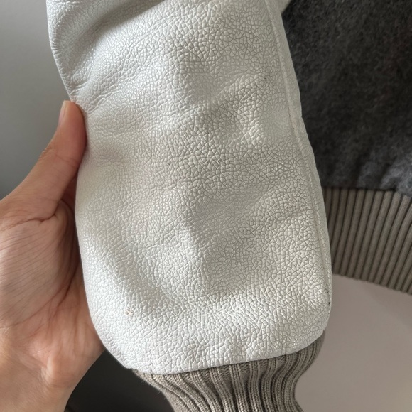 MKI MIYUKI ZOKU GREY/WHITE CLASSIC VARSITY JACKET - Picture 14 of 16